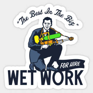 Super Soaker - The Best in the Biz Sticker